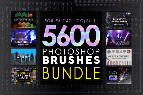 5600 Photoshop Brushes Bundle | Brushes ~ Creative Market