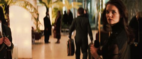 "Bruce? Rachel? I heard you were back. What are you doing? Uh, just ...