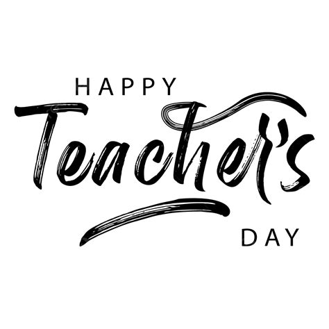 Happy Teachers Day Text Effect, Typography, Text, Happy Teacher S Day ...