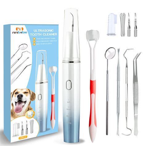 Ninibabie Dog Tooth Brusing Kit,Plaque and Tartar Remover for Teeth,Pet ...