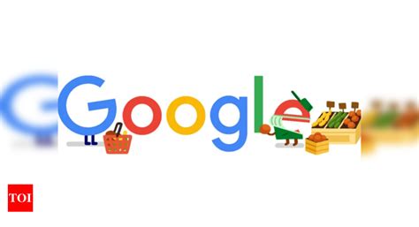 Google Doodle series: Today's Doodle thanks grocery workers - Times of ...