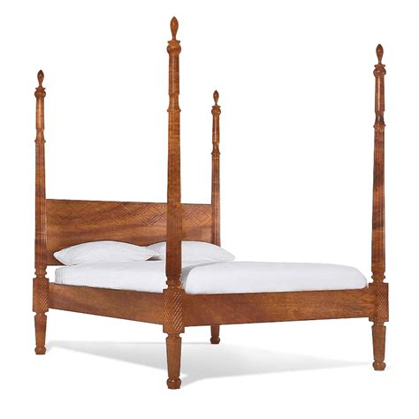 Buy Solid Wood Poster Bed Maharaja Bed Online In India - New Bed ...
