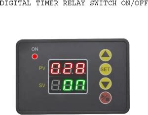 electrolight T2310 AC 220V Programmable Digital Time Delay Switch Relay ...