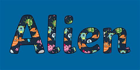 Image result for Alien Font Type