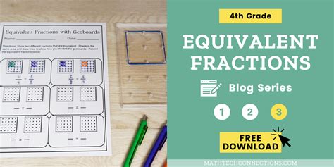 Image result for 4th Grade Math Worksheets Equivalent Fractions