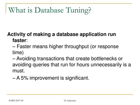 Database Tuning Techniques 的图像结果