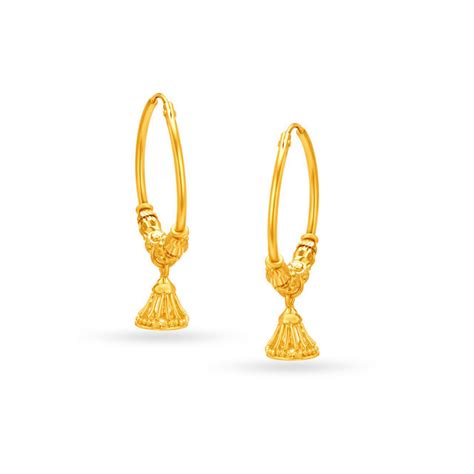 Spellbinding Big Jhumka Hoop Earrings