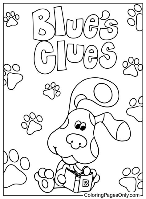 Blue's Clues Giant Coloring Pages [2025]