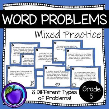 Image result for Grade 5 Math Word Problems