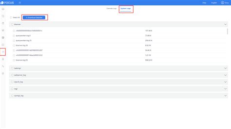 System Log Data 的图像结果