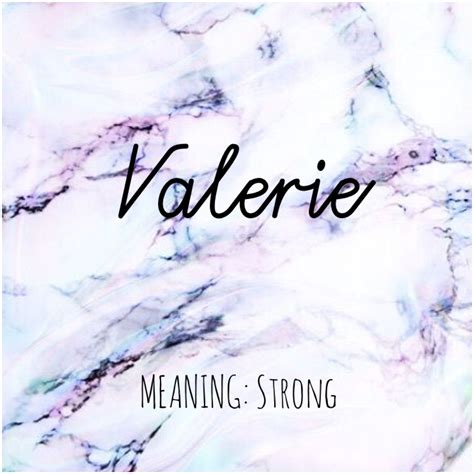VALERIE #Names #Valerie #BabyNames | Names, Names with meaning, Pretty ...
