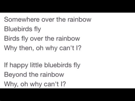 Image result for Singing Over the Rainbow Tutorial