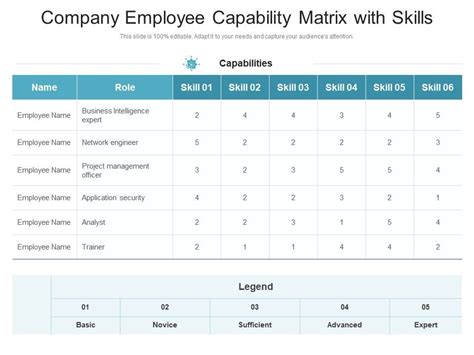 Image result for It Testing Capability Matrix Web Template