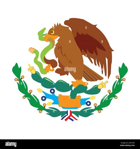 Easy Drawing Of Mexico Flag