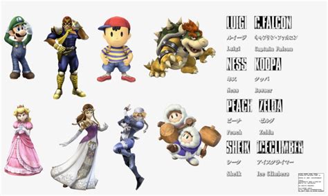 Super Smash Bros Brawl Renders Character Renders Download - Smash Brawl ...