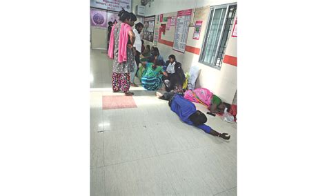 Lack of seating in Kasturba Gandhi Hospital forces pregnant women in ...