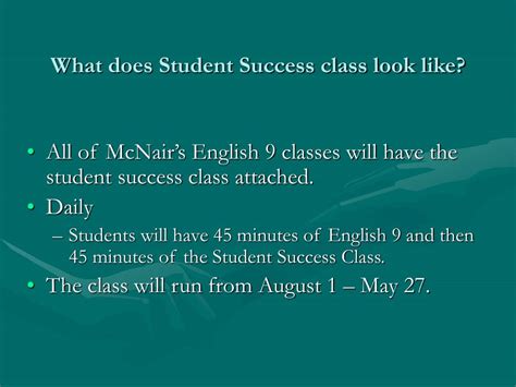 Image result for Student Success Class