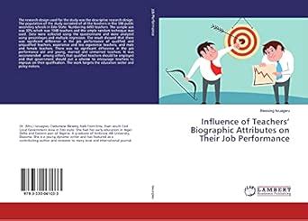 Buy Influence of Teachers’ Biographic Attributes on Their Job ...