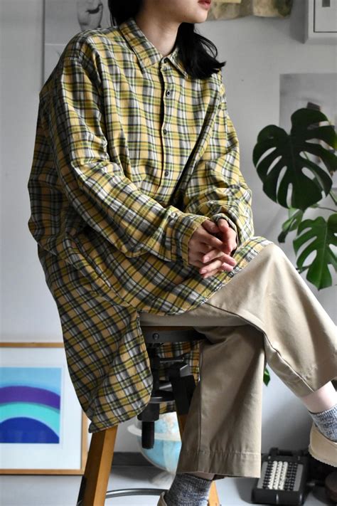 70's-80's “old“ "french grandpa check shirts" | KEY WEB STORE