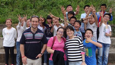 铜陵三中——国际班外教与乡村孩子“亲密接触”