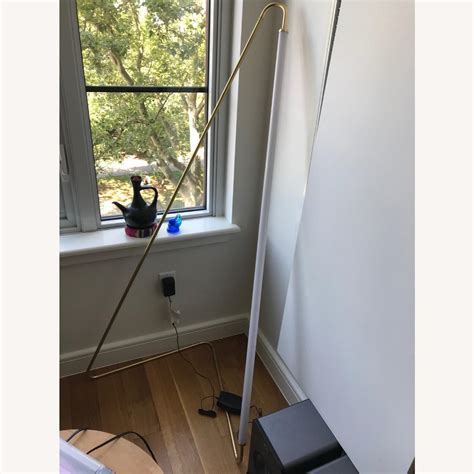 West Elm Modern LED Floor Lamp - AptDeco