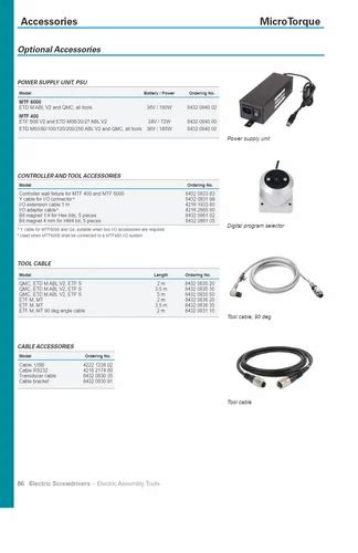 Pneumatic Tools - Atlas Copco Tensor Tool Trader - Wholesaler ...