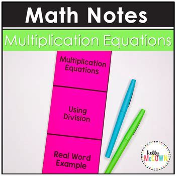 Image result for Multiplication Equations