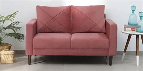 Bharat Sofa 1 - Seater Sofa (Finish Colour Pink) : Amazon.in: Home ...