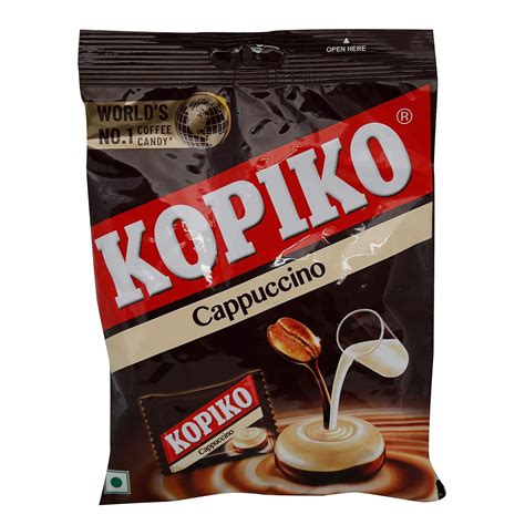 Kopiko Coffee Candy - Cappuccino, 175g Pouch : Amazon.in: Grocery ...