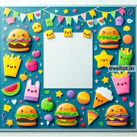 Burger Bulletin Board and Classroom Activity Ideas for Elementary School