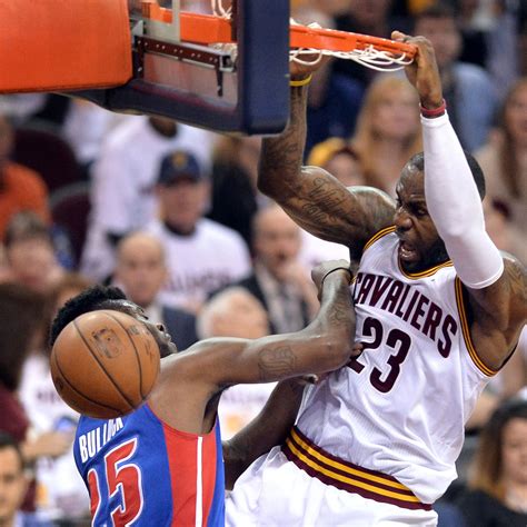 Lebron James Dunking On Someone