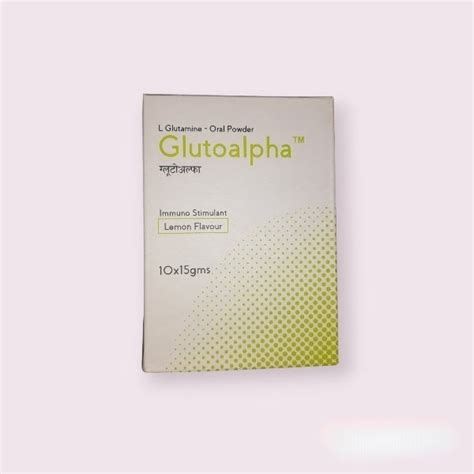 Bioven Glutoalpha 15gms Sachet | Lemon Flavour | Pack of 10 15% ...