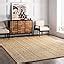 Buy ZEFF FURNISHING Handwoven Jute Round Rug, Natural Fibres, Braided ...