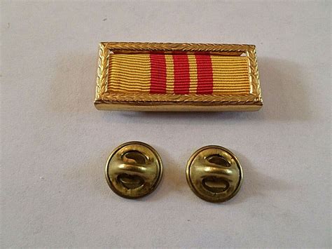 ARMY VIETNAM PRESIDENTIAL UNIT CITATION RIBBON WITH BRASS HOLDER – Clay ...