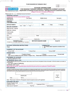 Hdfc Bank Signature Verification Form Pdf | pdfFiller