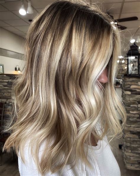 Dark Hair with Blonde Highlights - Dirty Blonde Hair Color Styles