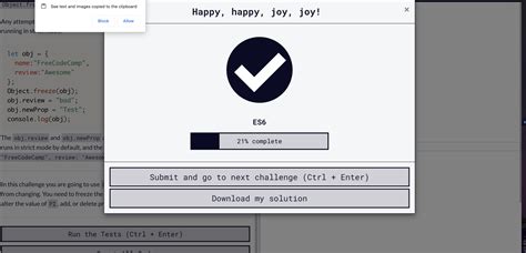 Image result for JavaScript Algorithms and Data Structures Step 1 Code