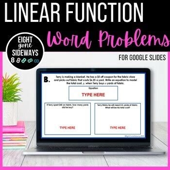 Image result for Slope-Intercept Word Problems