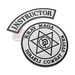 EML100+ATM127 Israel Krav Maga Embroidered Patch Iron or Sew Kimono ...