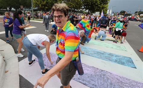 Rainbow crosswalk outside Pulse nightclub removed overnight – Sun Sentinel