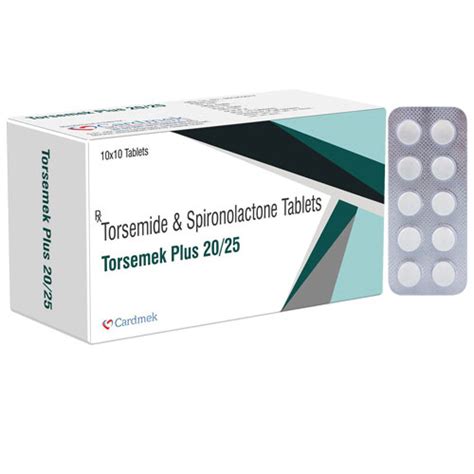 Torsemek-Plus 20/25 Tablets Gelmek Healthcare Pvt. Ltd