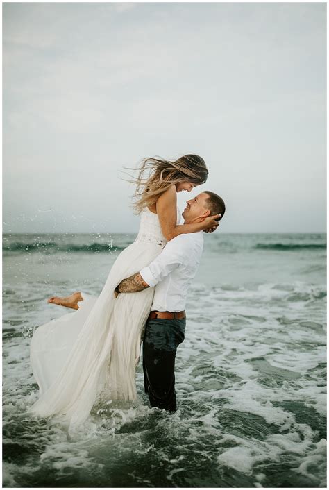 Pepper Park Beach Trash the Dress - Meagan Puett
