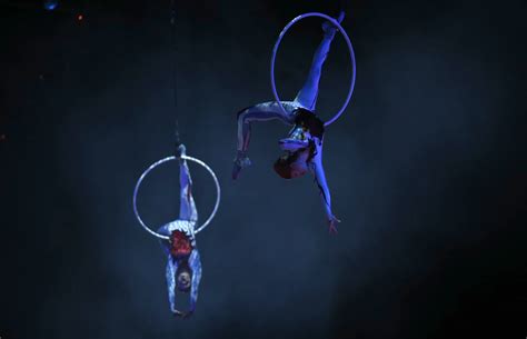 Backstage at Cirque Du Soleil