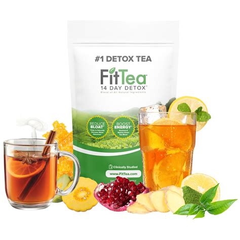 Amazon.com : FitTea The Original 14 Day Detox Tea with Organic Green Tea ECGC, Garcinia Cambogia ...