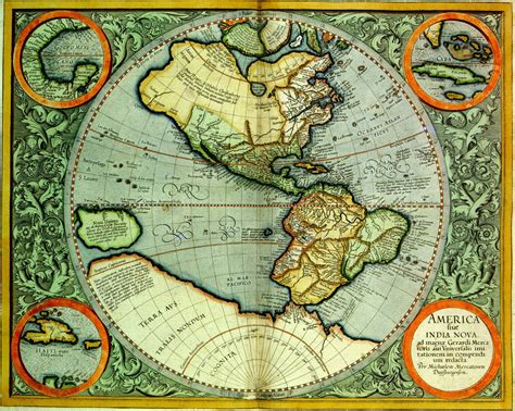 Map of America, America Map, Vintage Map, Vintage Map Print, Ancient ...