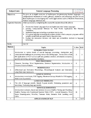 Nptel Previous YEAR Question Papers - QUESTIONS - Sr. no. Question ...
