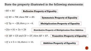 Image result for Transitive Property Algebra