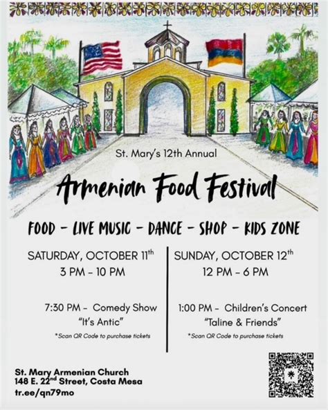 St. Mary Armenian Food Festival, St Mary Armenian Church, Costa Mesa ...
