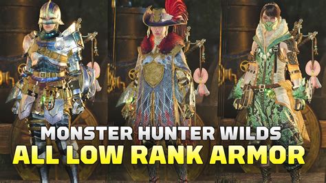 Slideshow: All Low Rank Armor in Monster Hunter Wilds