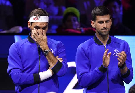 Novak Djokovic thanks Roger Federer for 'beautiful' farewell at Laver ...